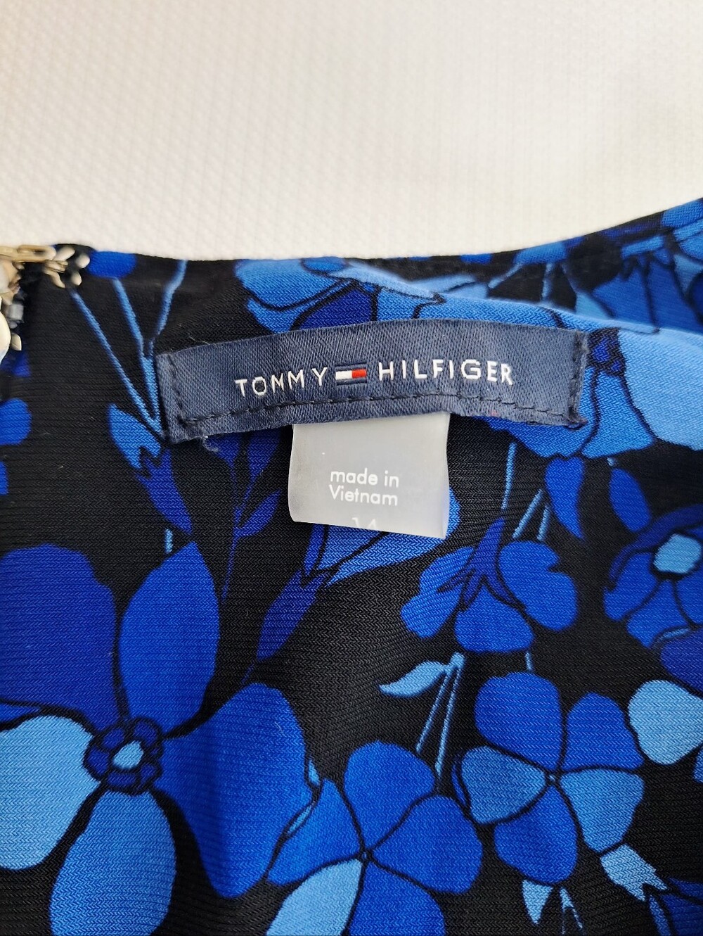 Tommy Hilfiger"Vibrant In Blue Floral"Plus Size,Quite Luxury, Bloom Core, Dress. - Picture 8 of 10